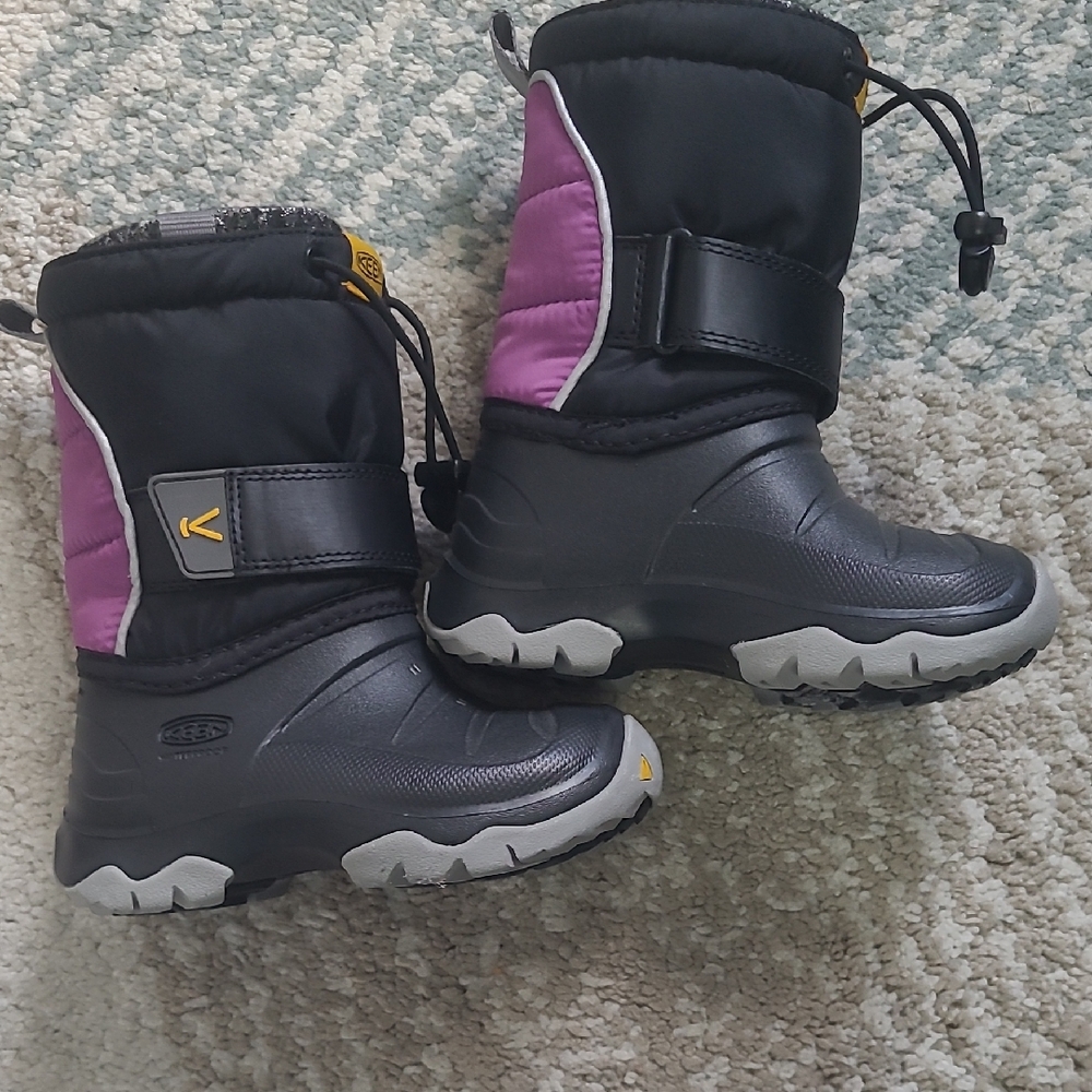 Keen Kids Snow Boots - Black and Purple
